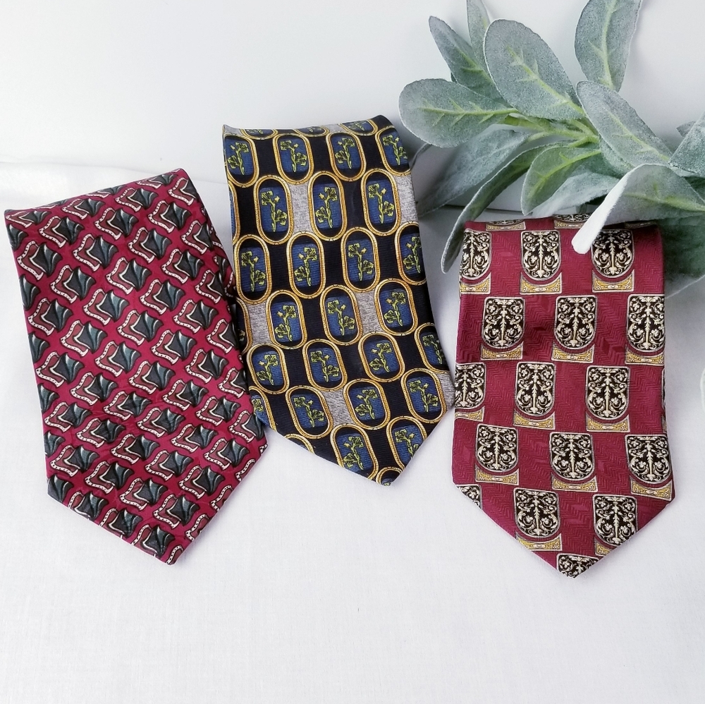 Vintage Christian Dior Monsieur ties bundle